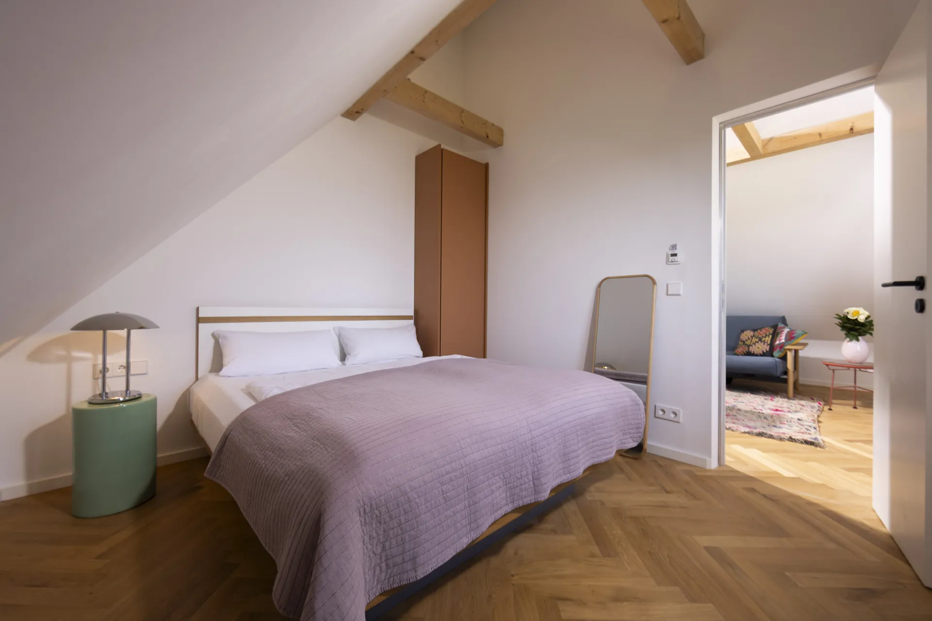 Schlafzimmer im Dachgeschoss