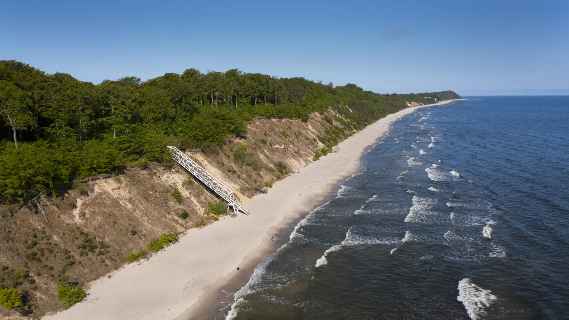 Ostseeküste aus der Luft